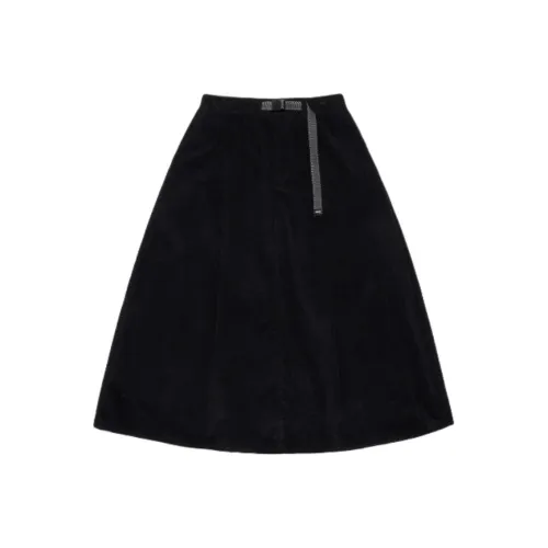 Lee Черный Женские Повседневные Длинные Юбки