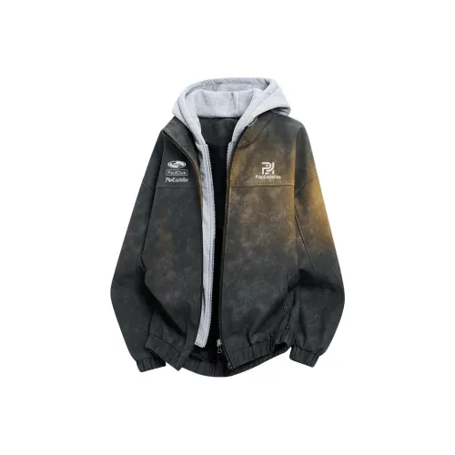 PAUL COSTELLOE Кожа Куртка Унисекс