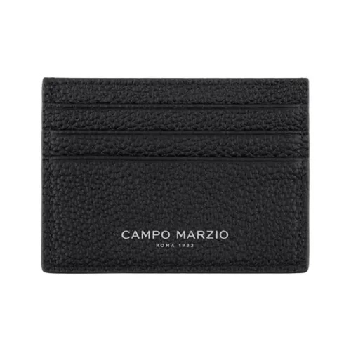 CAMPO MARZIO Коровья кожа Держатель для карт Стандартный Унисекс Черный