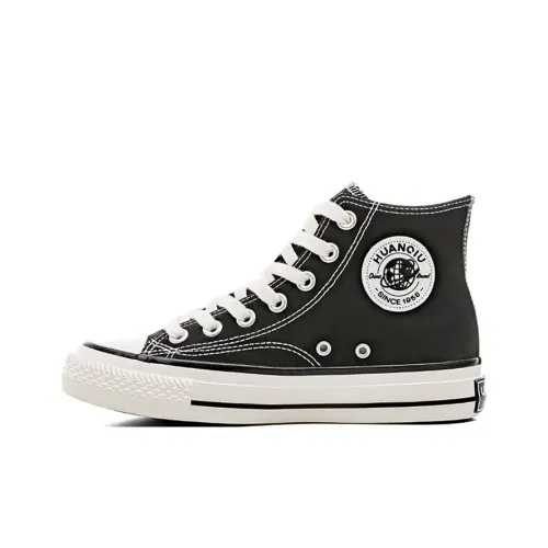 HUANQIU Износостойкий и Легкий Высокий Топ Обувь Женская Черная