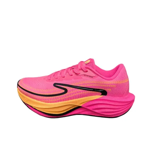 Erke Амортизация Износостойкий Низкий Топ Спринт Беговые кроссовки Женские