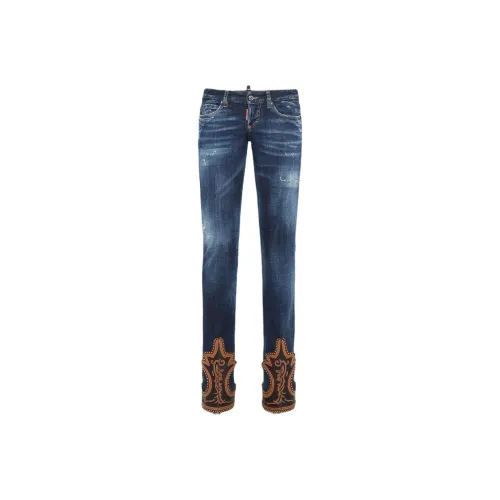 DSQUARED 2 Blue Women's Jeans DSQUARED 2 Синий Женские Джинсы