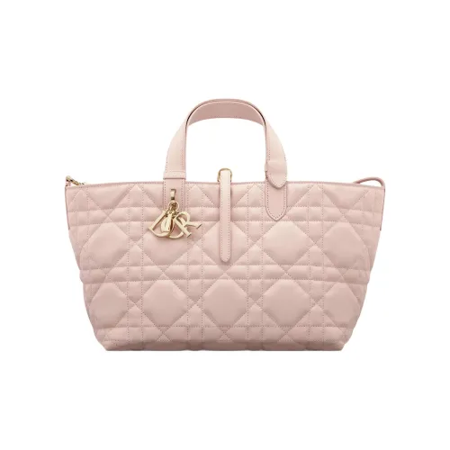 DIOR Toujours Корова Кожа Native Сумка Одно Плечо Сумка Маленькая Женская Вишневый Цветок Розовый