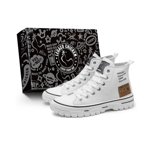 Legaco Chicken Шокабойеры Устойчивые к износу Противоскользящие Высокие Кроссовки для скейтбординга Мужские