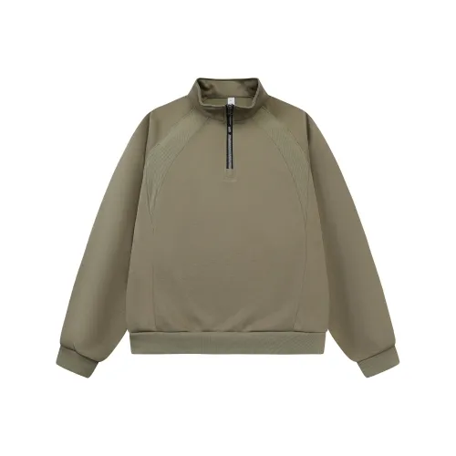 FAIRWHALE Полуоткрытый свитшот унисекс