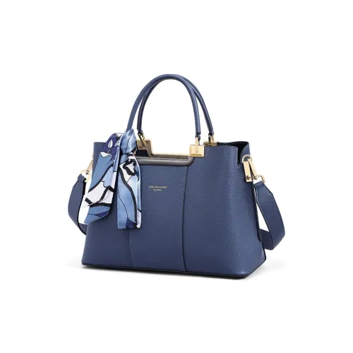 MILLIE'S Коровья кожа Сумка через плечо Стандартная Женская Синяя