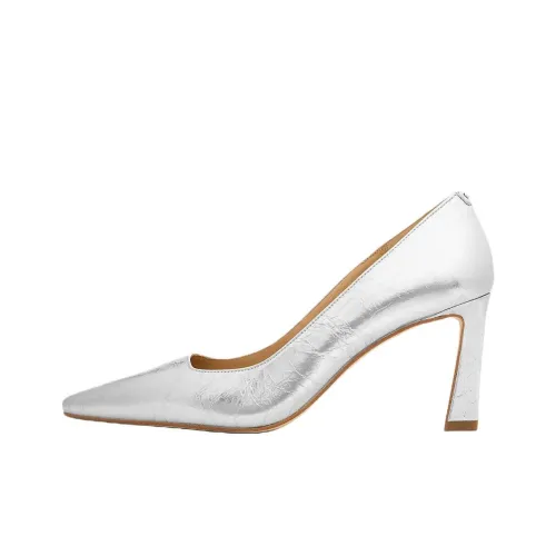 MICHAEL KORS Darrah Узкий каблук Высокие каблуки 7,6 см Женские Серебристый