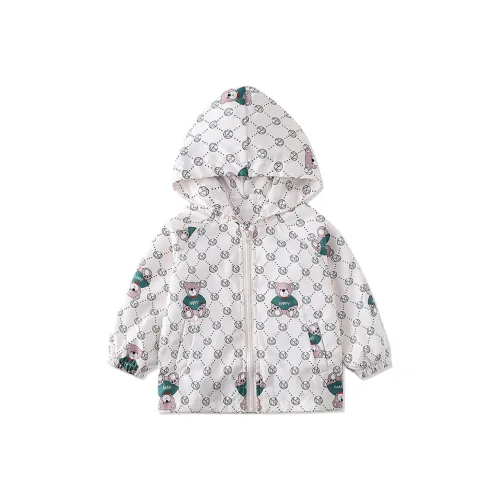 Marcolor Экрю Kids Куртки