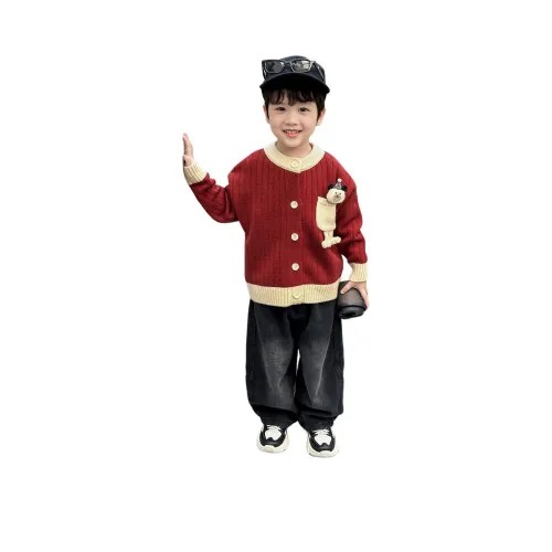 Синий цвет. Детские свитеры