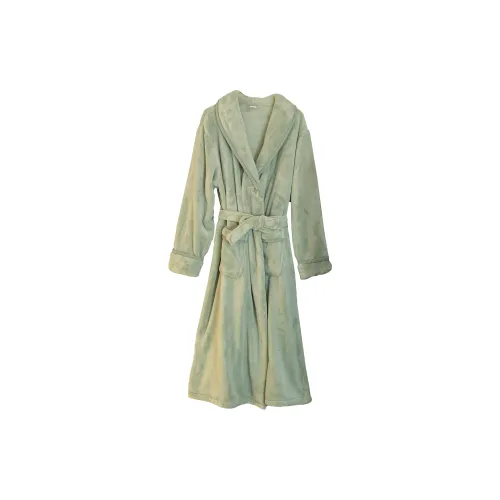 Qiao Ni Tong Мятно-зеленый Мужской Банные халаты