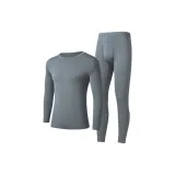 Темно-серый [100% хлопок, дружественный к коже + самонагревающийся, термостатическая замковая]