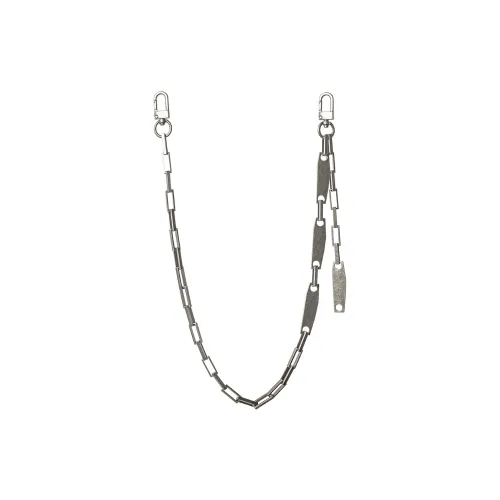 HUANXIANGZHE Цепь из цинкового сплава Унисекс Серебряная