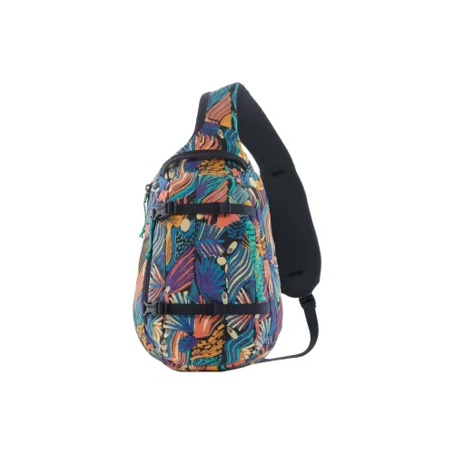 Patagonia Полиэстер Одно плечо Через плечо Бананка Сумка-слинг Унисекс Многоцветный