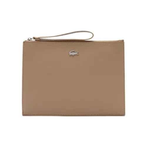 Клатч LACOSTE из ПВХ женский коричневый