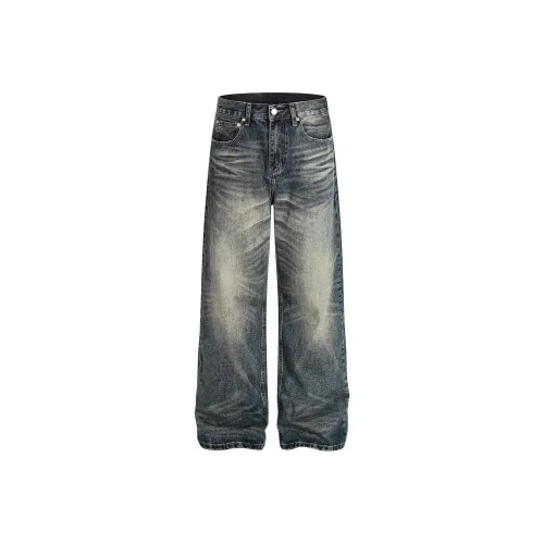 THINGYLAB Blue Men's Jeans THINGYLAB Синий Мужские Джинсы