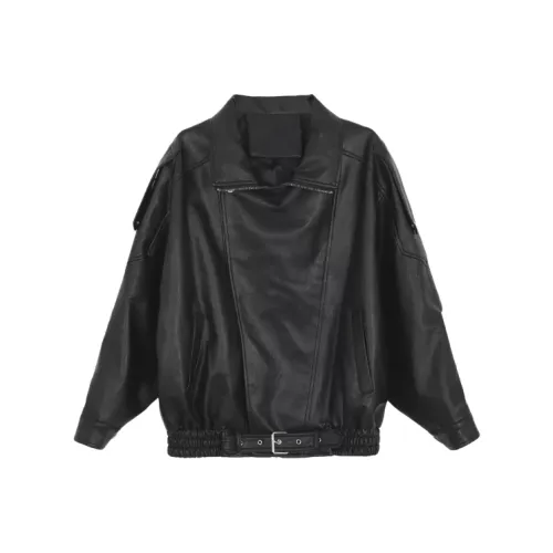 POPO.INFO Черные Женские Куртки