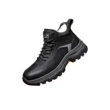 Черный 6 Флисовая подкладка (Верх Натуральная кожа Спилок коровья)