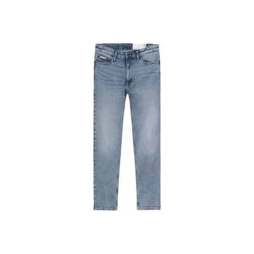 Calvin Klein Blue Men's Jeans Кальвин Кляйн Синий Мужской Джинсы