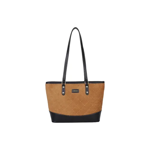 XOKY ПУ (полиуретан) Сумка-тоут Сумка для покупок Сумка через плечо Женская Хаки Коричневый Кофейный Черный