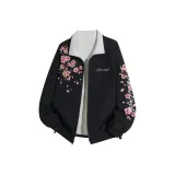 Чёрный с белой подкладочной тканью