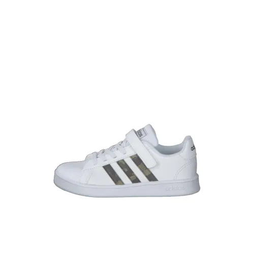 Adidas Neo GRAND COURT Детские Скейтбординги Низкие Кеды Предшкольные