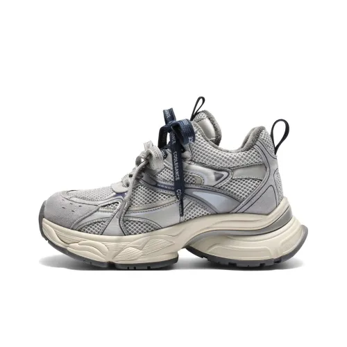 BELLE MID Топ Толстая подошва Кроссовки Женские