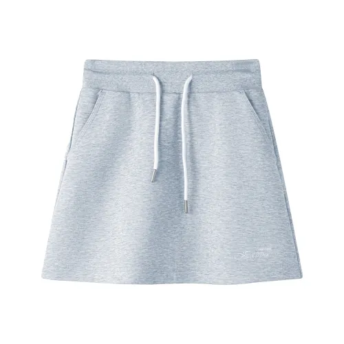 KAPPA Повседневные Спортивные HIGH RISE Анти-Вспышка Удобная Похудение Шнурок Короткая Юбка Женская