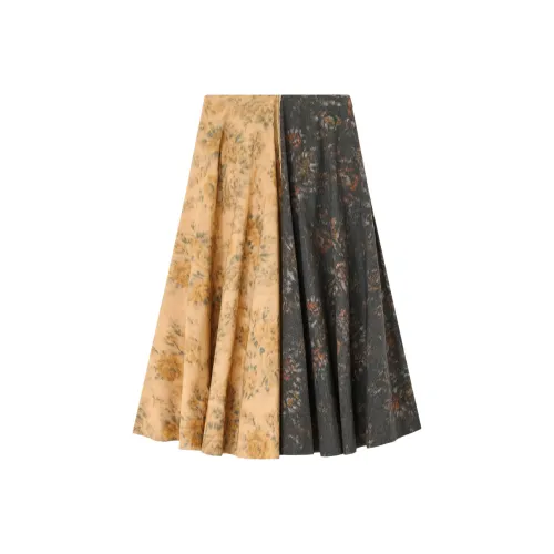 GANNI Повседневная длинная юбка женская