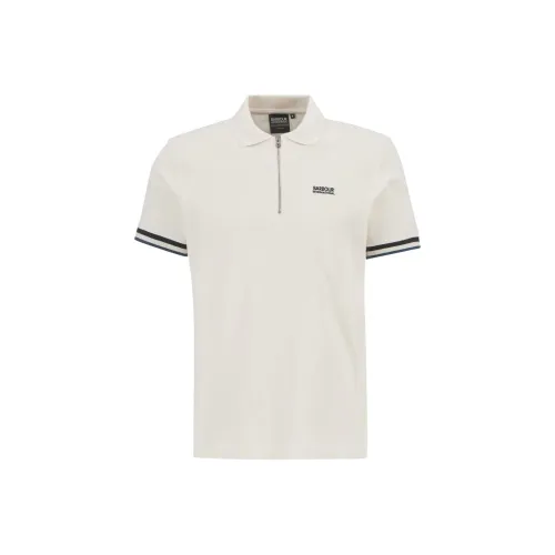 BARBOUR Белая Мужская Поло