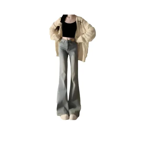 Bamboo Twill Damask и Silk Record Джинсы Женские