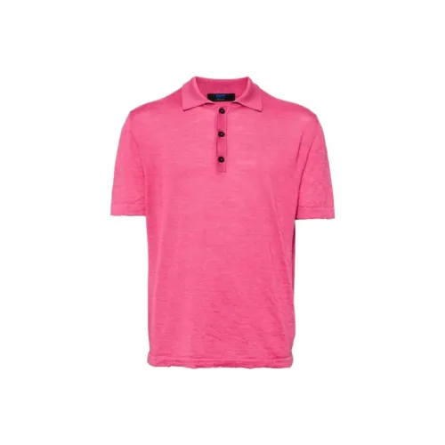KITON Мужская Поло Розовая