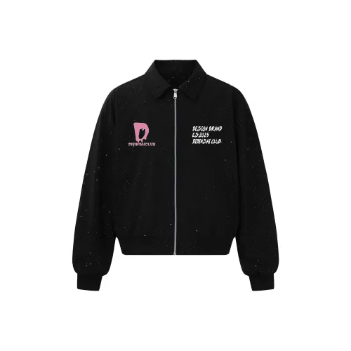 DIBINSAI STUDIO Черный Унисекс Куртки