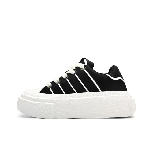 GANGMENG Скейтборд Кроссовки Низкие Черные Мужские