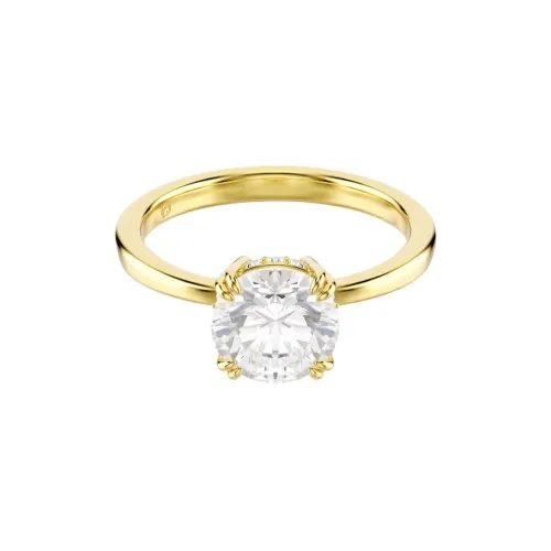 Swarovski Stilla Синтетический кубический цирконий Кольца Женские Золото