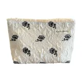 Ромб Розовый Белый