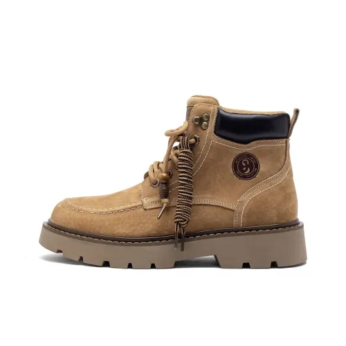 JOSINY Martin Boots Yellow Men's