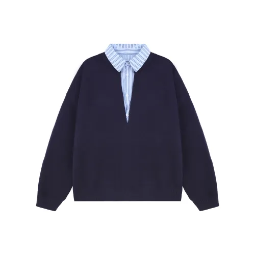 Xmithie POLO Шея Свитер Унисекс