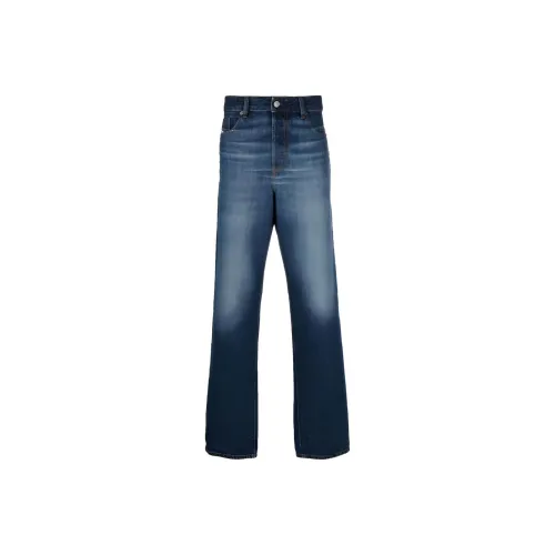 DIESEL Павлин Синий Мужские Джинсы