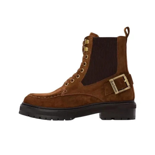 BARBOUR Leonie Короткий Мартин Ботинок Женские Коричневый