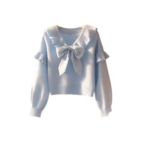 HAPG Светло-синий Женский Трикотаж