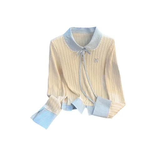 NINGCAIYUER Абрикос Женские T-рубашки