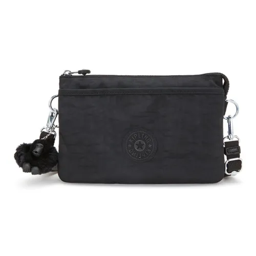 Kipling Полиамид Кросс-боди Сумка Маленькая Унисекс Черная