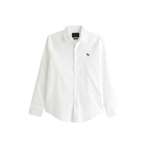 Abercrombie＆Fitch Белые Мужские Рубашки