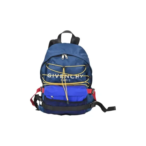 Givenchy Nylon Backpack Regular Men's Blue Givenchy Нейлон Рюкзак Стандартный Мужской Синий