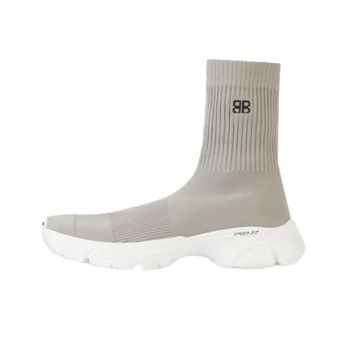 Balenciaga Speed 3,0 High Топ Повседневная обувь Женская Серый