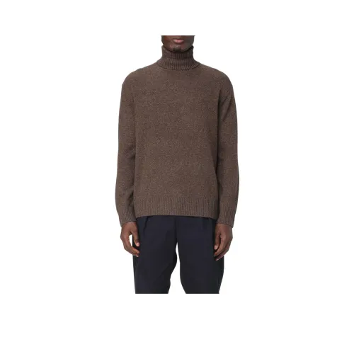 A.P.C Коричневые Мужские Свитера