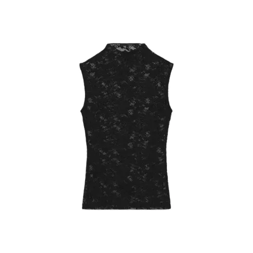 ZARA Черные Женские Майки