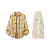 Жёлтый + Экрю