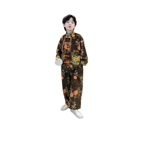 TAOTIANMAO Мальчики Модный и Крутой Западный Позиционирование Стиль Повседневный Ханьфу