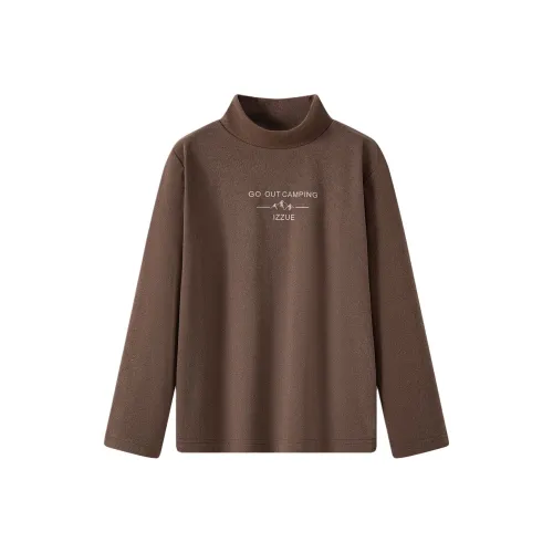 Izzue Детская Осенняя и Зимняя Длинно-Рукавная Рубашка